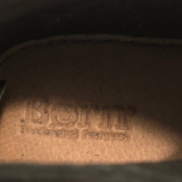 BORN - Women's Nea Navy Nubuck Leather Gladiator‎ Sandals - Size 8 - Picture 7 of 12